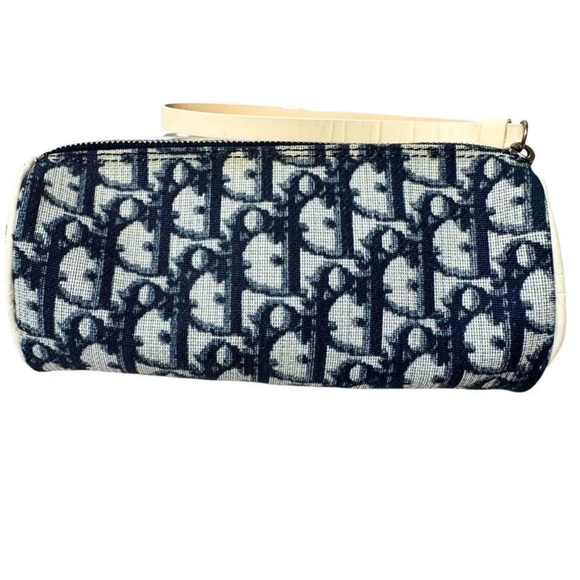 Dior Trotter Pouch PVC Number 2 Navy in excellent condition.💝 - Picture 4 of 4